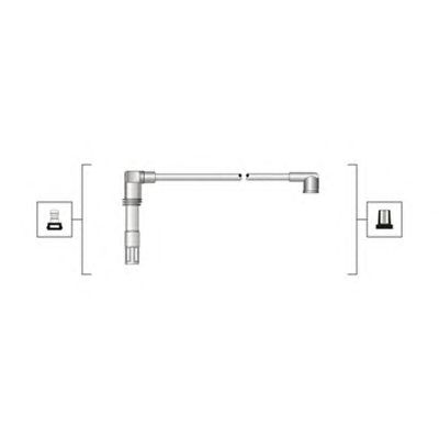 MAGNETI MARELLI 941319170081 -  Комплект проводов зажигания